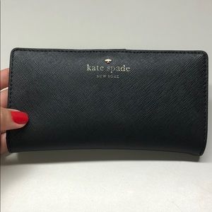 Kate Spade Cedar Street Wallet Black